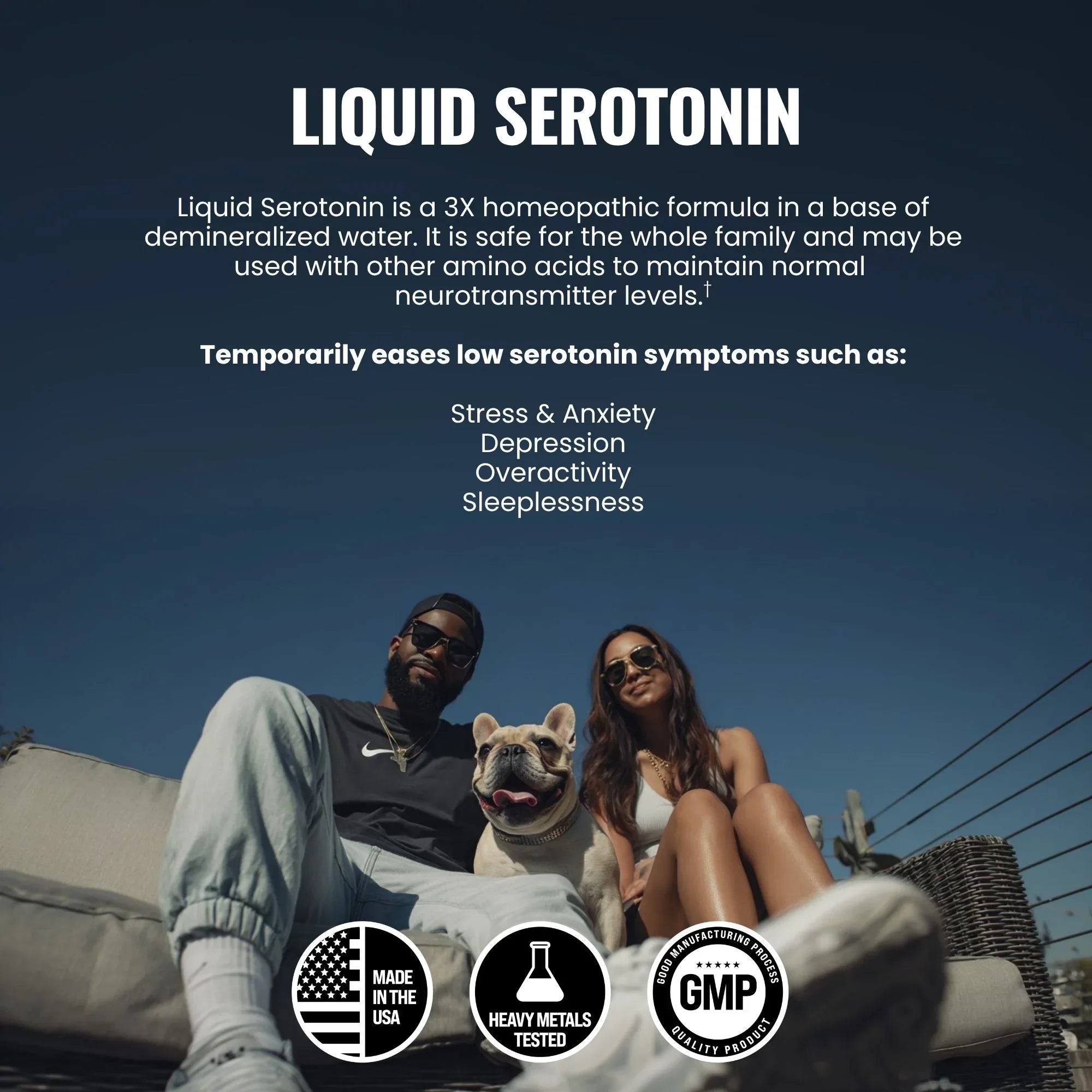 Serotonin Liquid - Pain & Stress Center