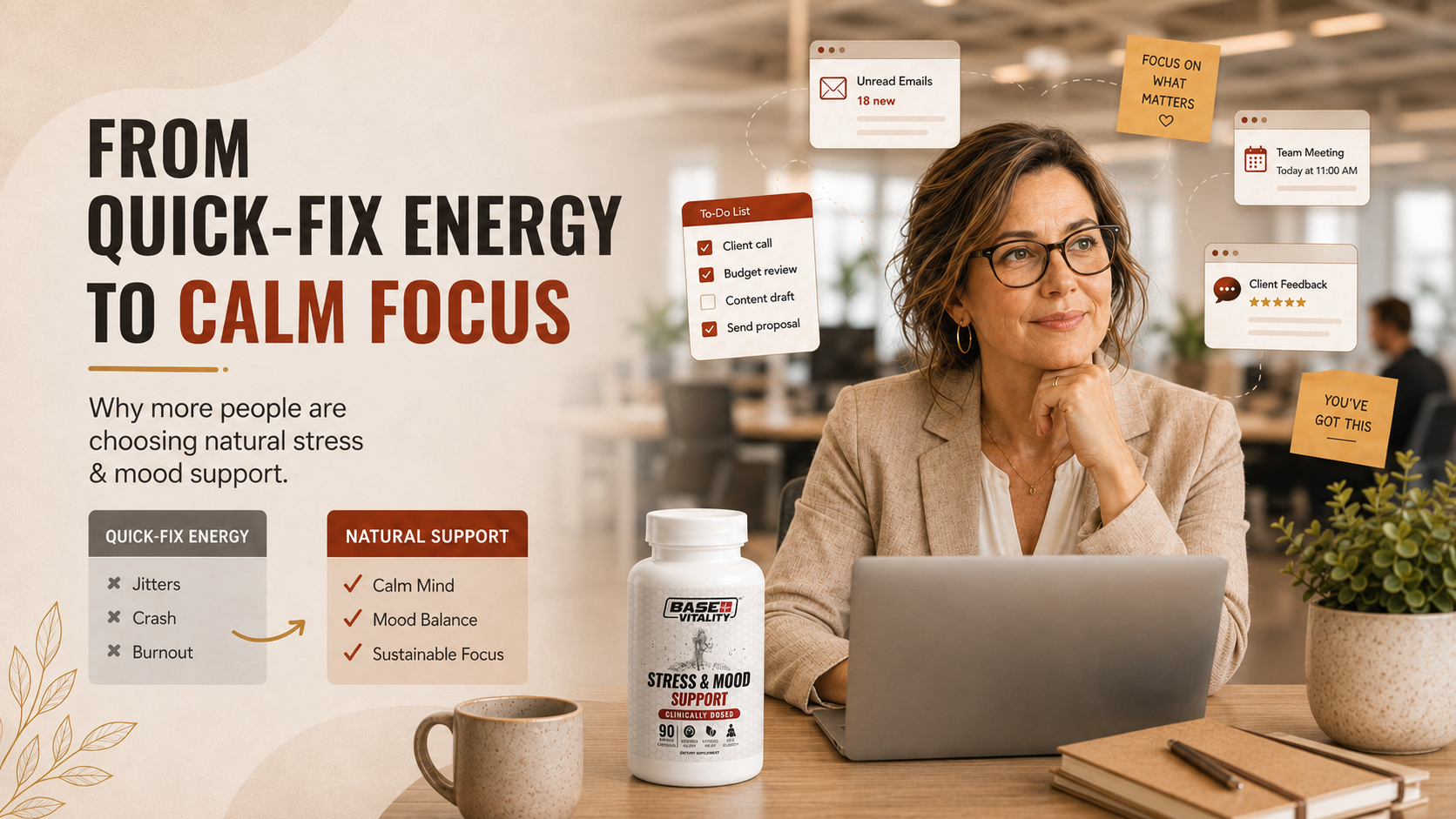Why More People Are Choosing Natural Stress & Mood Support Over Quick-Fix Energy Solutions