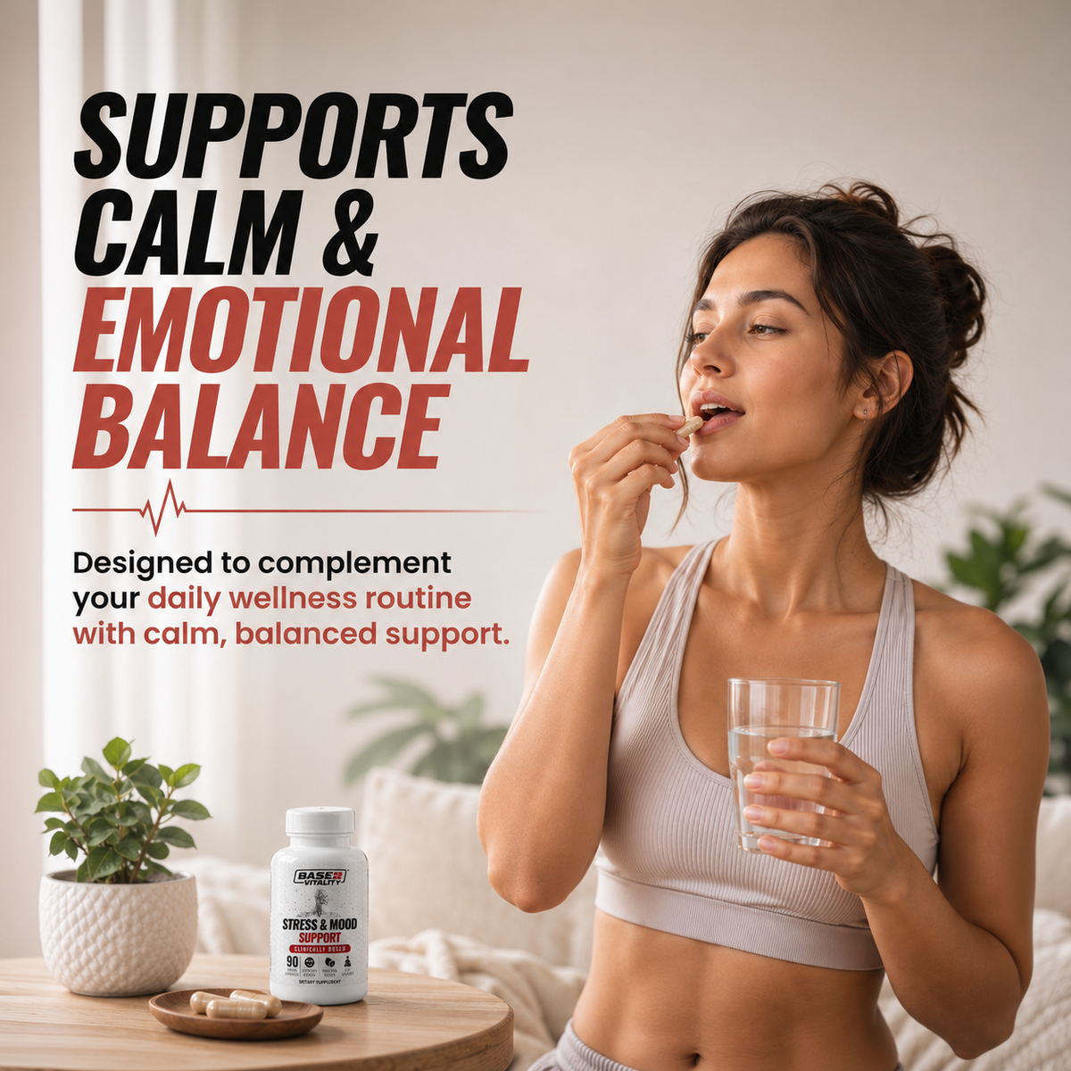 Based Vitality Stress & Mood Support