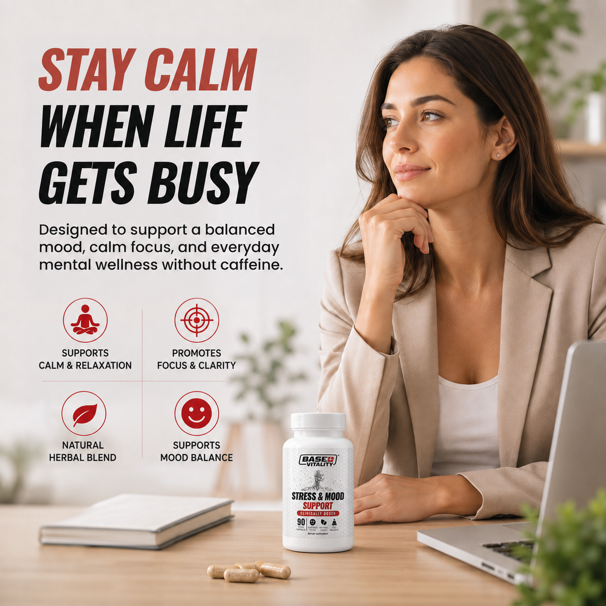 Based Vitality Stress & Mood Support